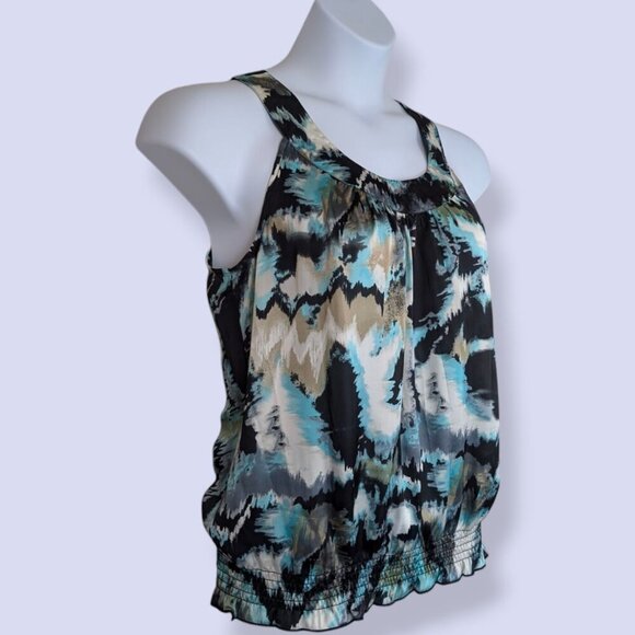 Larry Levine Sleeveless Flowy Top - Picture 2 of 7